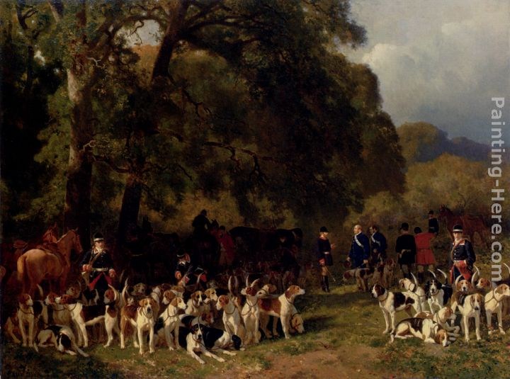 Jules Didier Depart Pour La Chasse